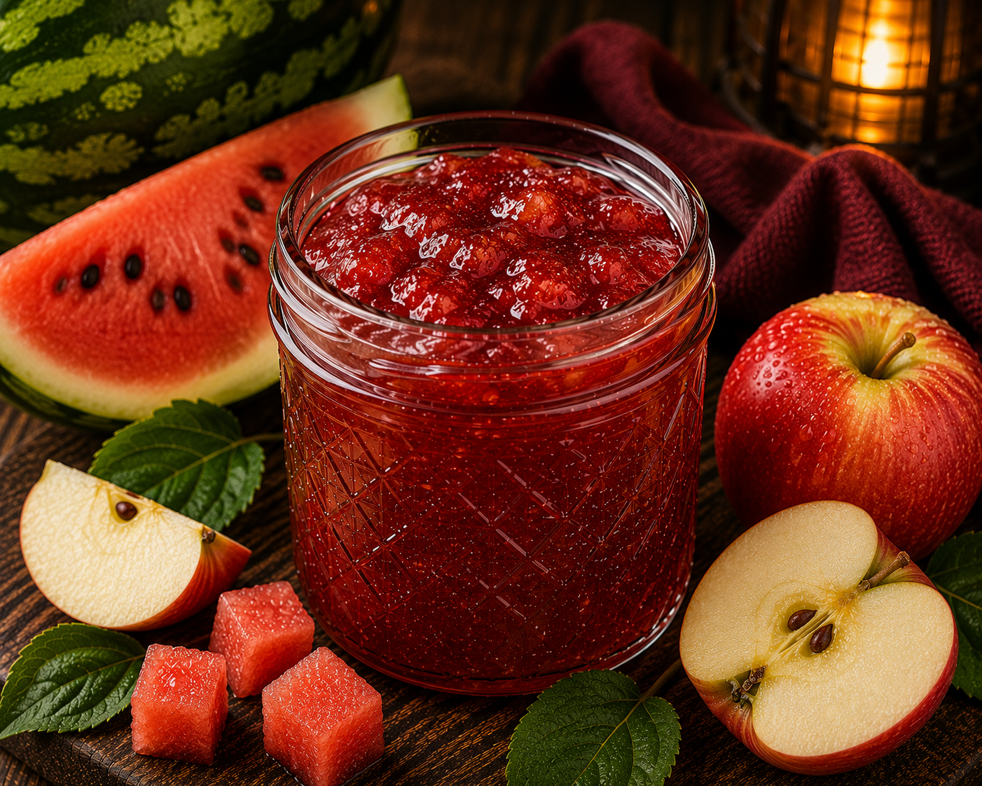 Apple Watermelon Jam